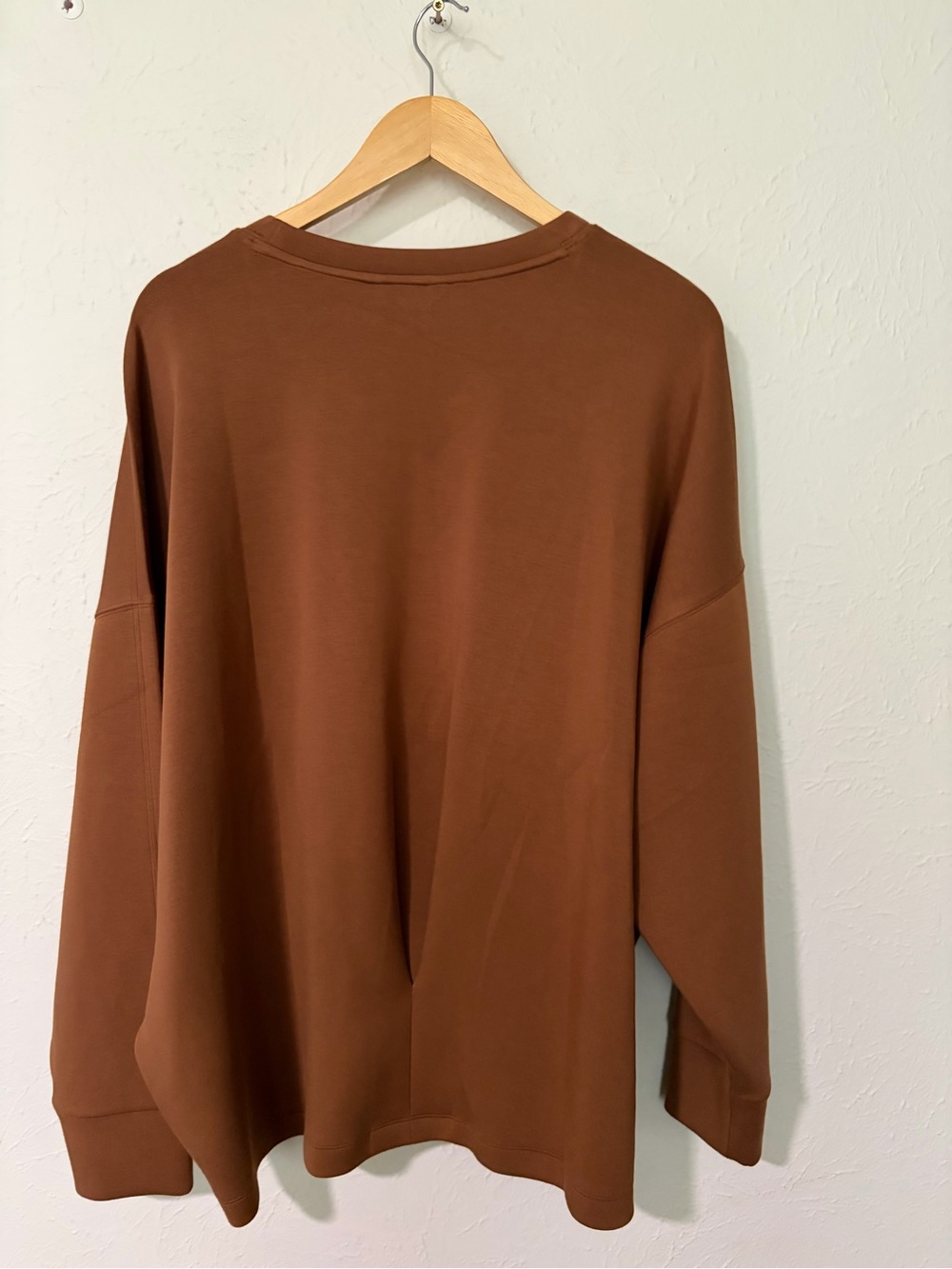 NWT Spanx Air Essentials Crewneck Pullover Sweatshirt Size 2X - Picture 5 of 6